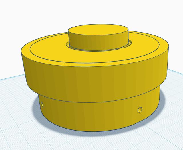 Bollard Cap for Bus Stop Sign 3D model thumbnail