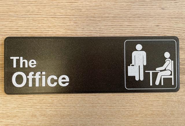 The Office Sign (beveled edges as seen in intro) 3D model thumbnail