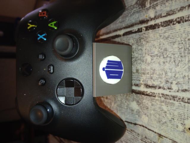 Doctor Who Xbox controlller stand 3D model thumbnail