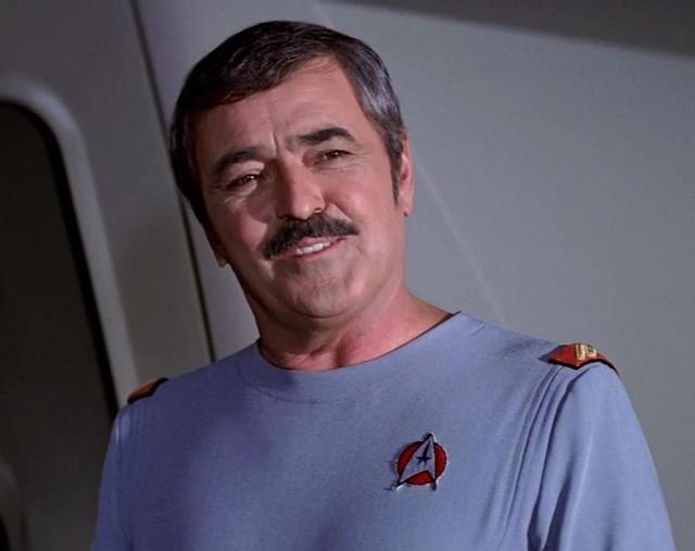Commander Scott figure head- Star Trek Movies 3D model thumbnail