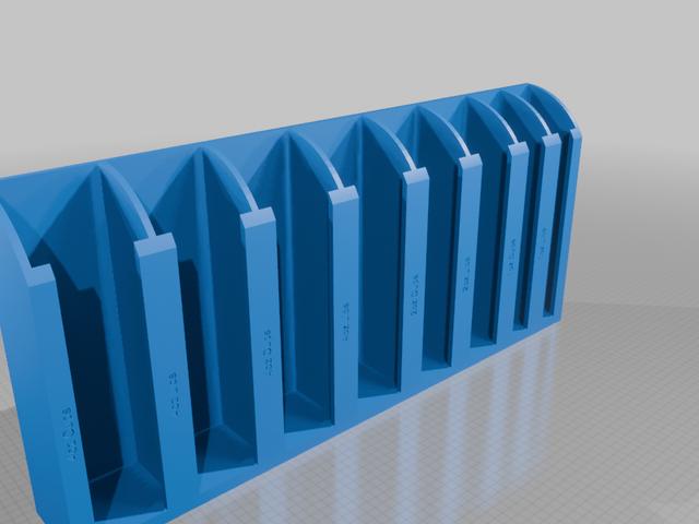 Condiment Cup Organizer 3D model thumbnail
