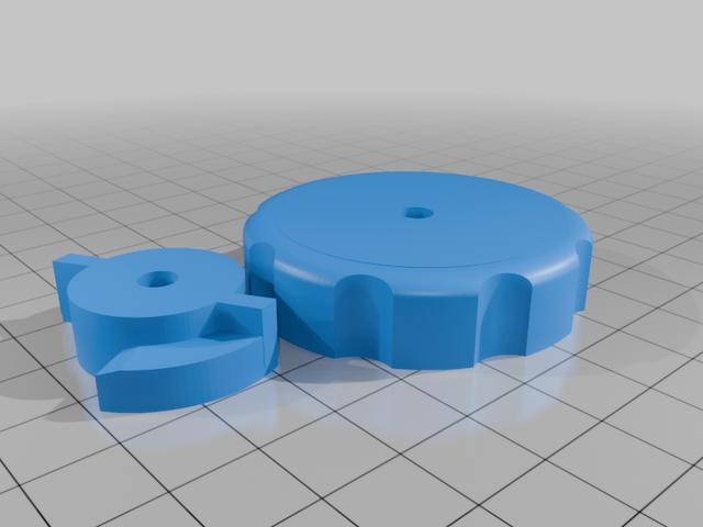 Hyundai Santa Cruz - BRUNK plug.  "Bed Trunk Plug"    3D model thumbnail