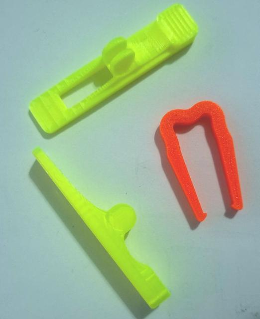 Very durable Clothe peg spring (PETG) 3D model thumbnail