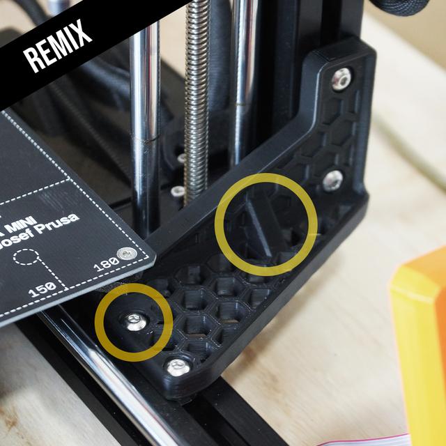 [REMIX] Prusa Mini Z-axis Brace 3D model thumbnail