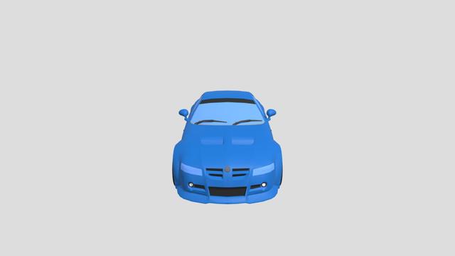 MG SV 2005 Scale1-40 lowpoly for 3D-printing 3D model thumbnail