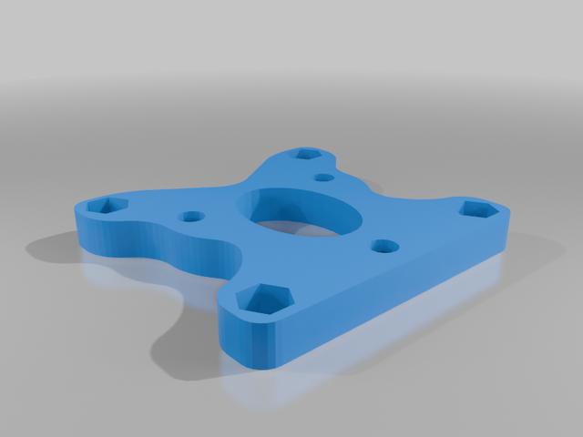 Talaria STING 4000 - 65cc MX fender adapter 3D model thumbnail