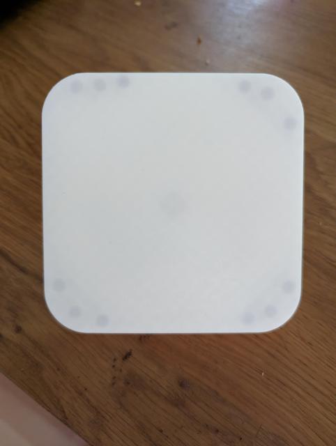 Dishwasher Status Wheel, base, with embedded magnet holes 3D model thumbnail