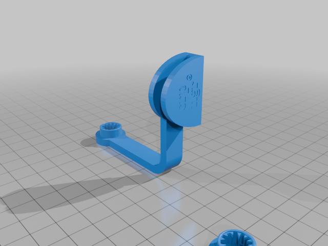 Talebot support for cardboard characters 3D model thumbnail