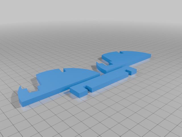 HackberryPi CM5 stand 3D model thumbnail