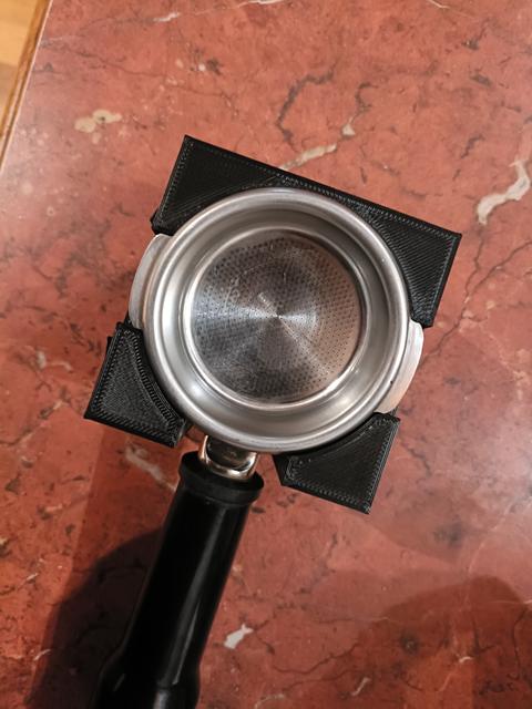 Coffee Blocks Portafilter Holder 58mm Breville/Sage 3D model thumbnail