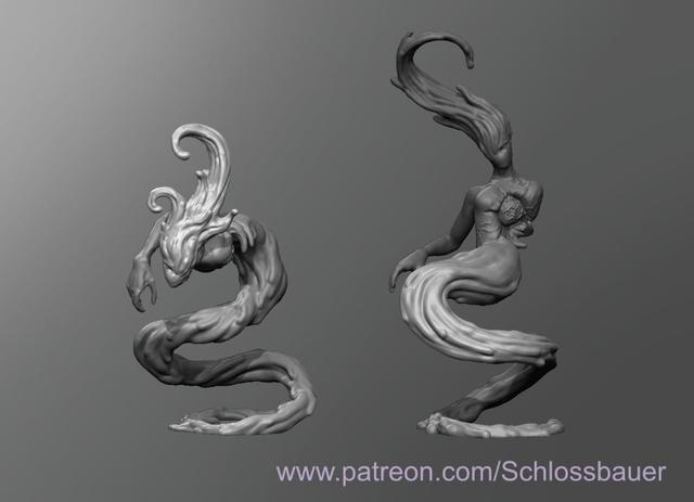 Blood Spirit 3D model thumbnail