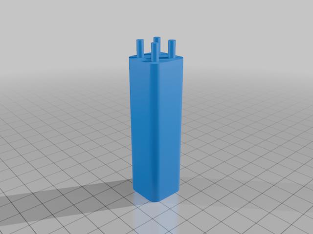 keycap extenders 3D model thumbnail