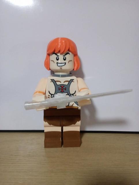 He Man Giant Minifig 3D model thumbnail