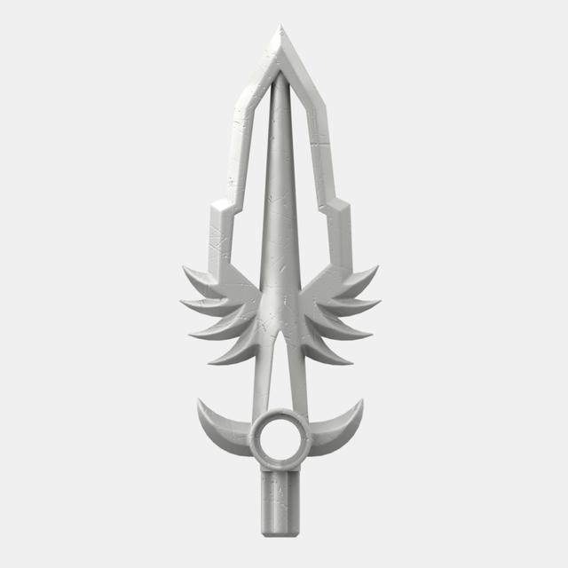 Bionicle Protosteel Spear 3D model thumbnail