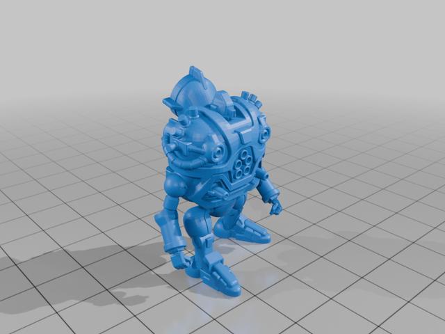 Mechs 3D model thumbnail
