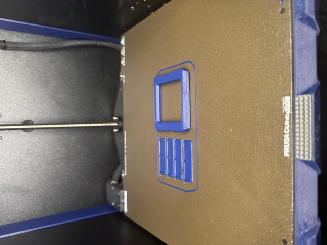 40x40mm fan cover with flaps 3D model thumbnail