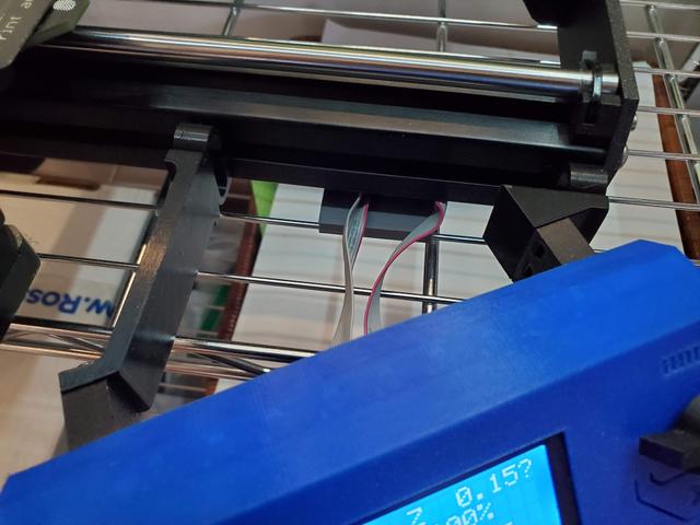 MK3 LCD mount - left side 3D model thumbnail