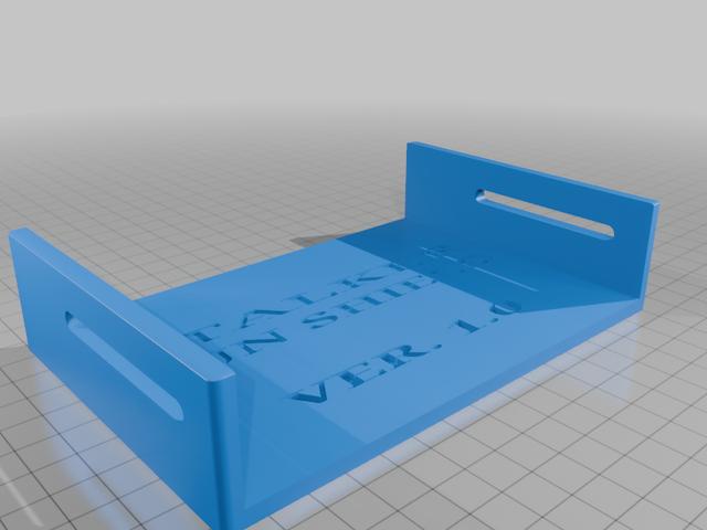Stalker Dual Radar Sun Shield 3D model thumbnail