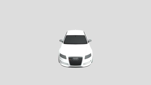Audi RS6 2009 Sedan for 3D-printing 3D model thumbnail