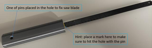 Saw Blade Handle 3D model thumbnail
