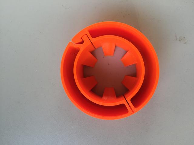 Openable Avocado Seed Floater 3D model thumbnail