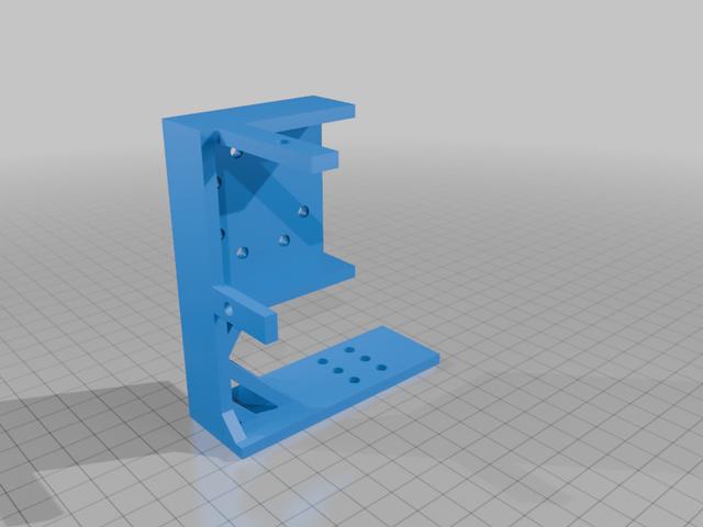 [WIP] Nozzle Scrubber / Cleaner for Snapmaker Original (X-Axis Mount) 3D model thumbnail