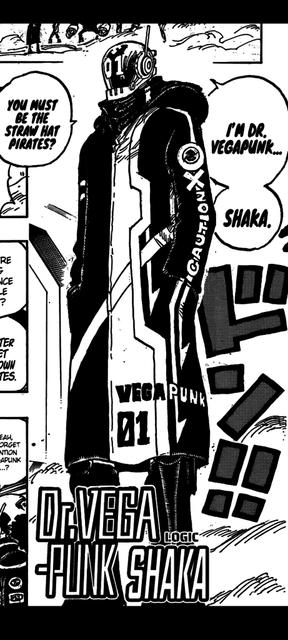 Shaka - One Piece Manga Panel 3D model thumbnail