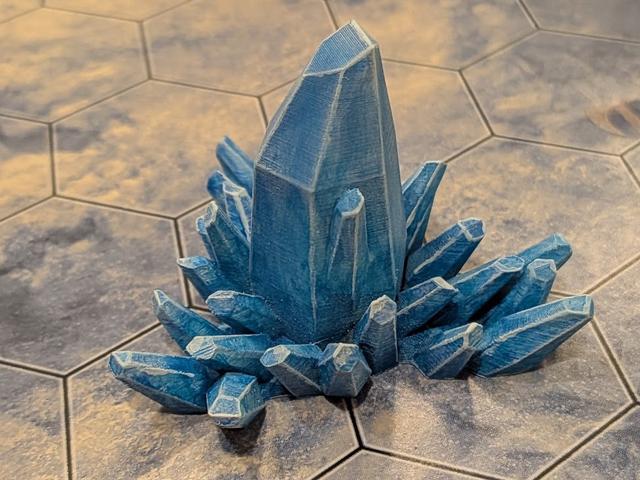Frosthaven Overlay: Large Ice Crystal 3D model thumbnail