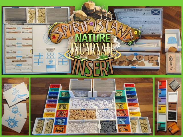 Spirit Island Insert for ALL expansions 3D model thumbnail
