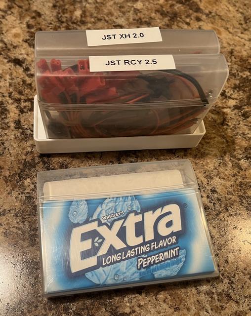 Gridfinity 1x3x3 Gum Box Storage 3D model thumbnail