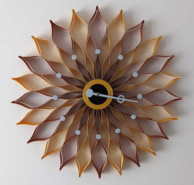 Scaled-down Sunflower Clock 3D model thumbnail