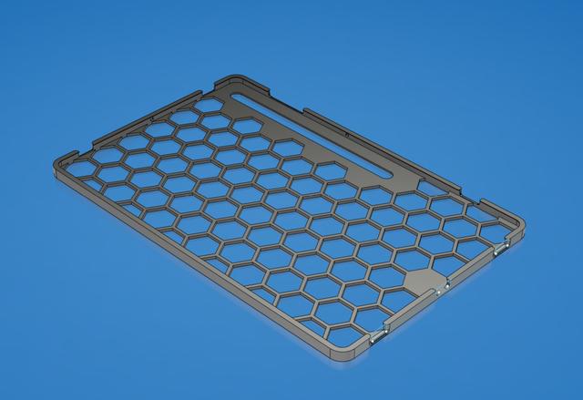 Galaxy Tab S8 case 3D model thumbnail