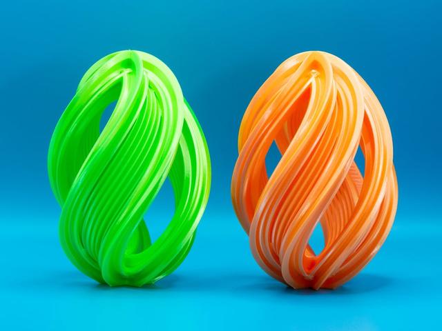 Bold Spiral Ribbon Easter Eggs 2026 3D model thumbnail