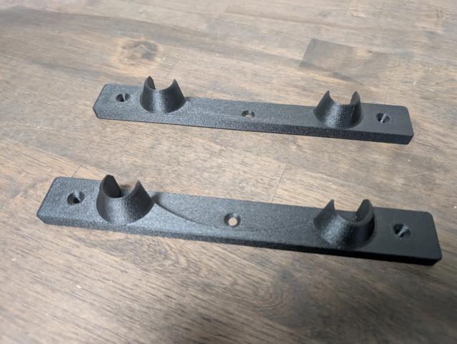 Beefy RepRack Side Wall Mount 3D model thumbnail