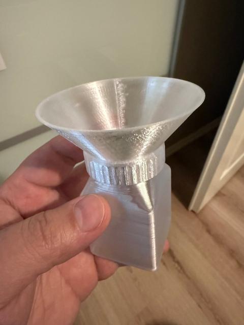 Funnel Cap for Gridfinity Bottle 3D model thumbnail