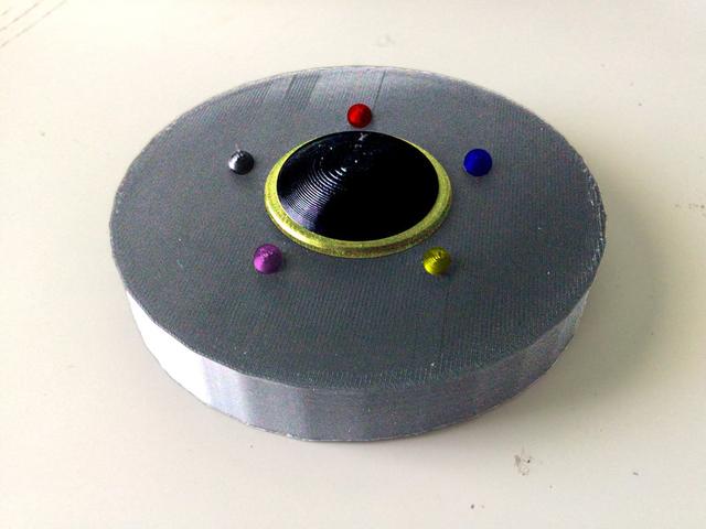 Badge of Darkness (MMPR) 3D model thumbnail