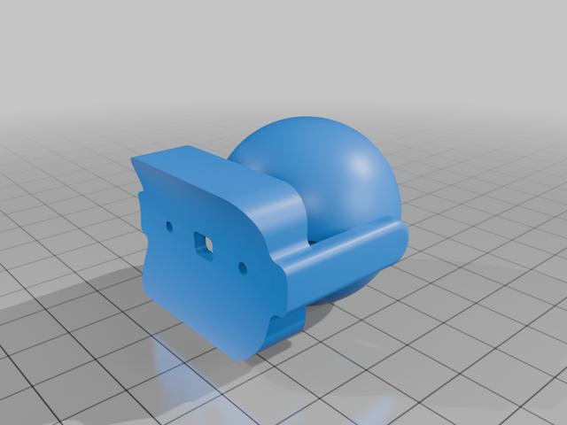 FPV Camera mount 3D model thumbnail
