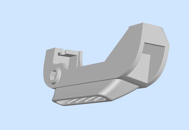 FLSUN V400 Improved Fanduct 3D model thumbnail