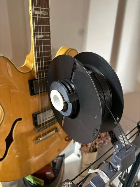 Spool spacer 3D model thumbnail