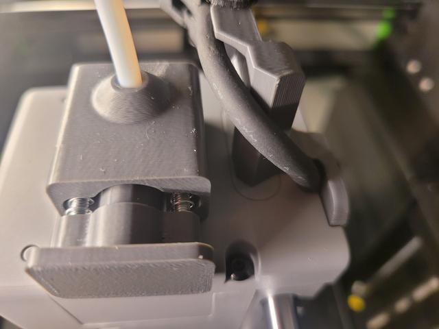 Adventurer 5M (AD5M) with drag chain connector. 3D model thumbnail