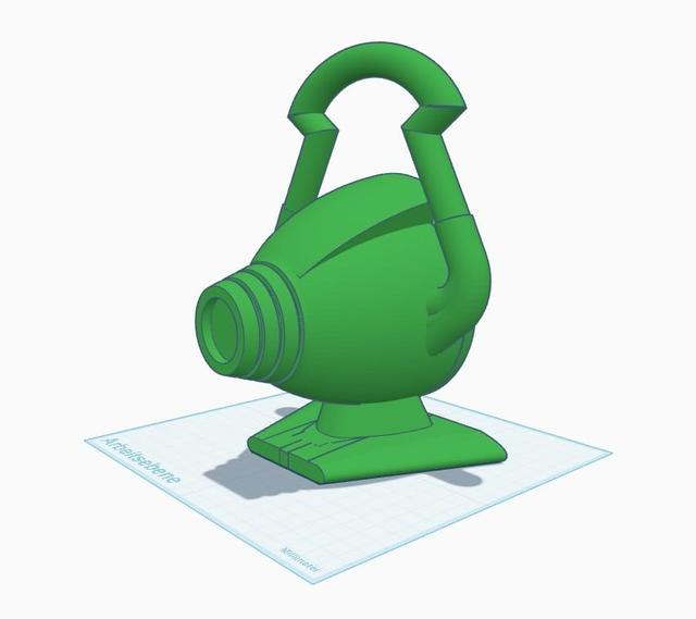 Kyle Rayner - Green Lantern Power Battery  3D model thumbnail