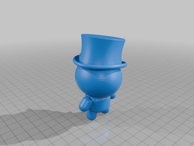 S man 3D model thumbnail