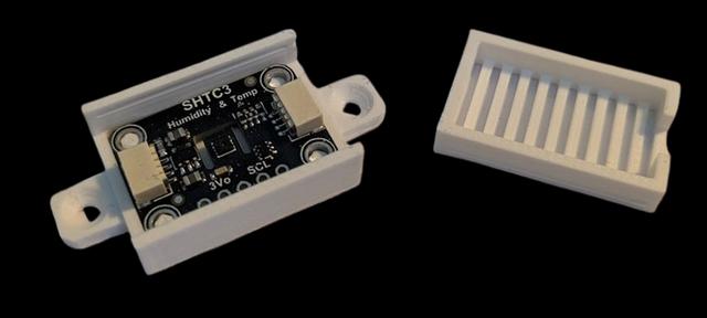 SHTC3 Enclosure 3D model thumbnail