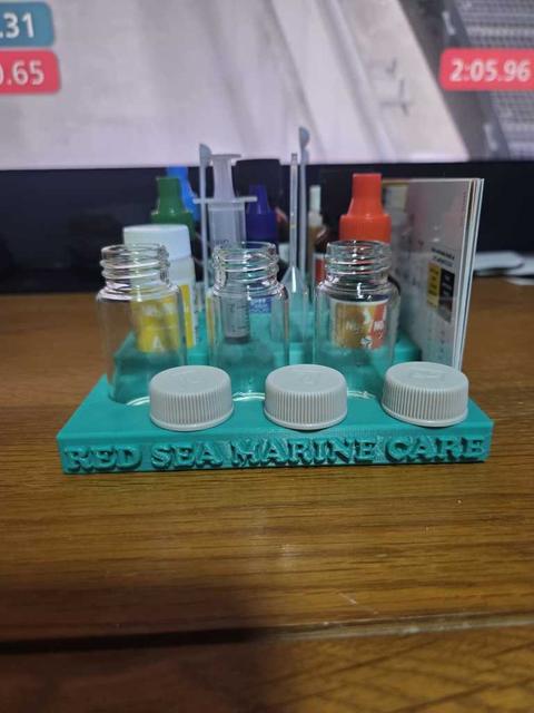 red sea marine care test holder  3D model thumbnail