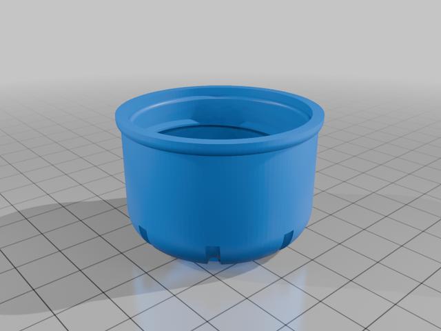 Thermos Cap 3D model thumbnail