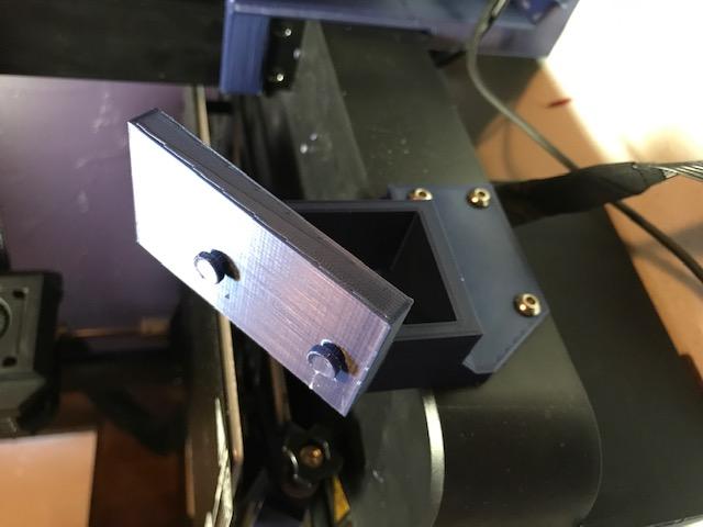 Ender 3 V3 KE LCD Reposition Stand 3D model thumbnail