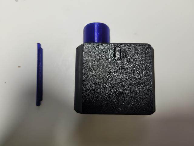 Improved spring (For super toggle fidget switch) 3D model thumbnail