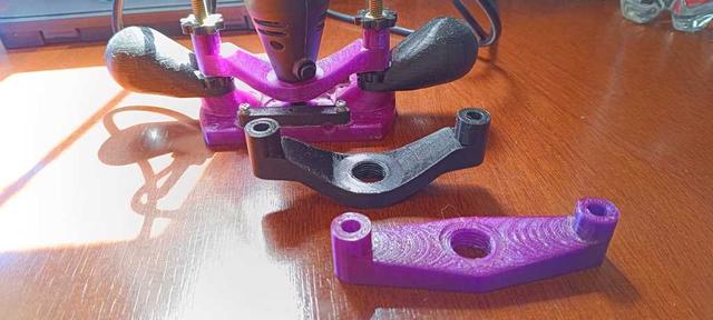 Lower dremel holder for dremel router 3D model thumbnail