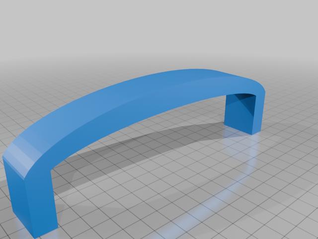 Rainbow Rail 3D model thumbnail