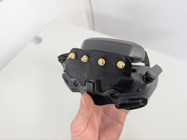 Dji Googles 3 Patch holder 3D model thumbnail